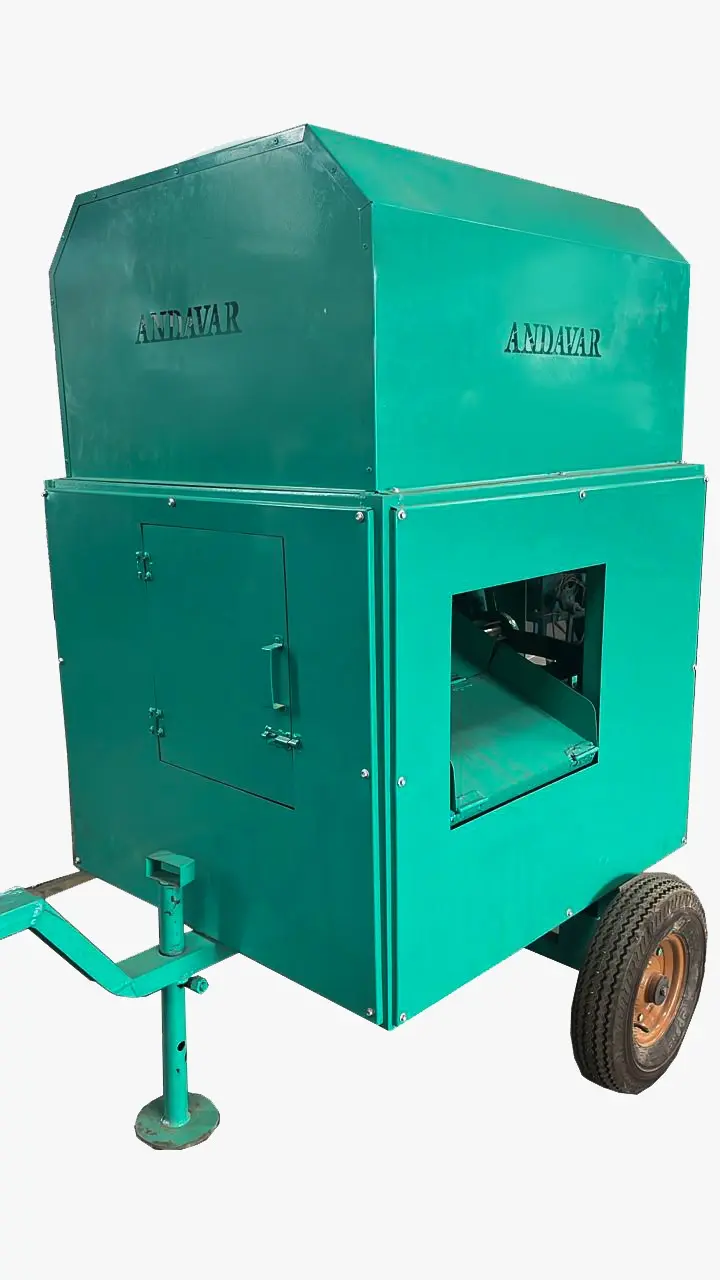 Automatic Coconut Dehusker Stand Type double stage